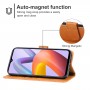 כיסוי עבור Xiaomi Redmi A2+ כיסוי ארנק / ספר - בצבע חום