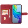 כיסוי עבור vivo V29 Lite כיסוי ארנק / ספר - בצבע אדום