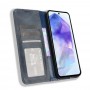 כיסוי עבור Samsung Galaxy A55 כיסוי ארנק / ספר - בצבע כחול