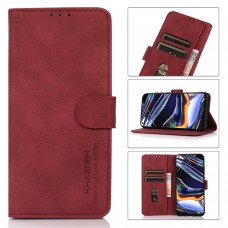 כיסוי עבור Xiaomi Redmi Note 13 כיסוי ארנק / ספר - בצבע אדום
