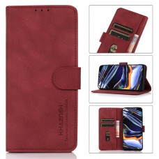 כיסוי עבור Xiaomi Redmi Note 13 4G כיסוי ארנק / ספר - בצבע אדום