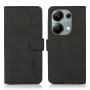 כיסוי עבור Xiaomi Redmi Note 13 Pro 4G כיסוי ארנק / ספר - בצבע שחור