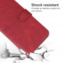 כיסוי עבור Samsung Galaxy A25 כיסוי ארנק / ספר - בצבע אדום