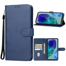 כיסוי עבור Samsung Galaxy M55 כיסוי ארנק / ספר - בצבע כחול