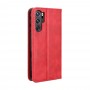 כיסוי עבור ZTE nubia Red Magic 9 Pro כיסוי ארנק / ספר - בצבע אדום