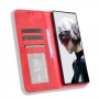 כיסוי עבור ZTE nubia Red Magic 9 Pro כיסוי ארנק / ספר - בצבע אדום