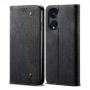 כיסוי עבור Oppo Reno8 T כיסוי ארנק / ספר - בצבע שחור