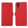 כיסוי עבור Samsung Galaxy Xcover7 כיסוי ארנק / ספר - בצבע אדום