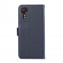 כיסוי עבור Samsung Galaxy Xcover7 כיסוי ארנק / ספר - בצבע כחול