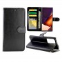 כיסוי עבור Samsung Galaxy Note20 Ultra 5G כיסוי ארנק / ספר - בצבע שחור