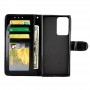 כיסוי עבור Samsung Galaxy Note20 Ultra 5G כיסוי ארנק / ספר - בצבע שחור
