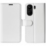 כיסוי עבור Xiaomi Redmi 13C כיסוי ארנק / ספר - בצבע לבן