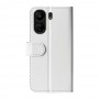 כיסוי עבור Xiaomi Redmi 13C כיסוי ארנק / ספר - בצבע לבן