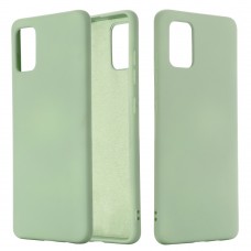 כיסוי עבור Samsung Galaxy A51 כיסוי צבעוני - בצבע ירוק