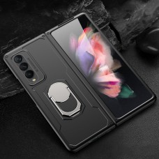 כיסוי עבור Samsung Galaxy Z Fold3 5G כיסוי צבעוני - בצבע שחור