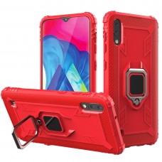 כיסוי עבור Samsung Galaxy A10 כיסוי צבעוני - בצבע אדום