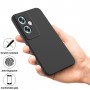 כיסוי עבור OnePlus Nord N30 SE כיסוי צבעוני - בצבע שחור