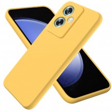 כיסוי עבור OnePlus Nord N30 SE כיסוי צבעוני - בצבע צהוב