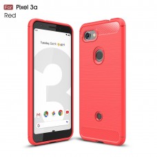 כיסוי עבור Google Pixel 3a כיסוי צבעוני - בצבע אדום