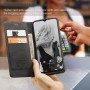 כיסוי עבור Samsung Galaxy A22 5G כיסוי ארנק / ספר - בצבע שחור