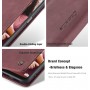 כיסוי עבור Samsung Galaxy A22 5G כיסוי ארנק / ספר - בצבע יין אדום