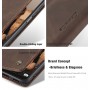 כיסוי עבור Samsung Galaxy A22 5G כיסוי ארנק / ספר - בצבע קפה