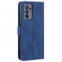 כיסוי עבור Oppo Reno6 Pro 5G כיסוי ארנק / ספר - בצבע כחול
