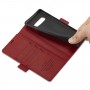 כיסוי עבור Samsung Galaxy S10+ כיסוי ארנק / ספר - בצבע אדום