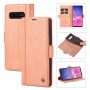 כיסוי עבור Samsung Galaxy S10+ כיסוי ארנק / ספר - בצבע ורוד זהב