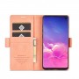 כיסוי עבור Samsung Galaxy S10+ כיסוי ארנק / ספר - בצבע ורוד זהב
