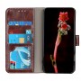 כיסוי עבור Nokia XR20 כיסוי ארנק / ספר - בצבע חום