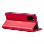 כיסוי עבור Samsung Galaxy S20 5G כיסוי ארנק / ספר - בצבע אדום