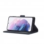 כיסוי עבור Samsung Galaxy S21 Ultra 5G כיסוי ארנק / ספר - בצבע כחול כהה