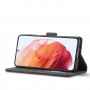 כיסוי עבור Samsung Galaxy S21 FE 5G כיסוי ארנק / ספר - בצבע שחור