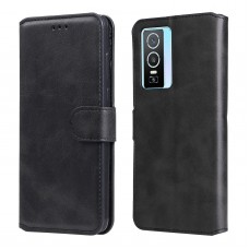 כיסוי עבור vivo Y76 5G כיסוי ארנק / ספר - בצבע שחור