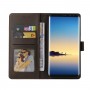 כיסוי עבור Samsung Galaxy Note8 כיסוי ארנק / ספר - בצבע חום