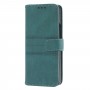 כיסוי עבור Samsung Galaxy Z Fold3 5G כיסוי ארנק / ספר - בצבע ירוק