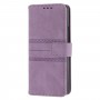כיסוי עבור Samsung Galaxy Z Fold3 5G כיסוי ארנק / ספר - בצבע סגול