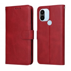 כיסוי עבור Xiaomi Redmi A1+ כיסוי ארנק / ספר - בצבע אדום
