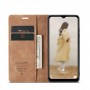 כיסוי עבור Samsung Galaxy A14 כיסוי ארנק / ספר - בצבע חום