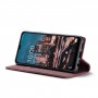 כיסוי עבור Samsung Galaxy A14 כיסוי ארנק / ספר - בצבע יין אדום
