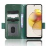 כיסוי עבור Motorola Moto G73 כיסוי ארנק / ספר - בצבע ירוק
