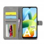 כיסוי עבור Xiaomi Redmi A2 כיסוי ארנק / ספר - בצבע אפור