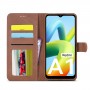 כיסוי עבור Xiaomi Redmi A2 כיסוי ארנק / ספר - בצבע קפה