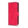כיסוי עבור Nokia C32 כיסוי ארנק / ספר - בצבע אדום ורד