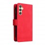 כיסוי עבור Samsung Galaxy A24 4G כיסוי ארנק / ספר - בצבע אדום