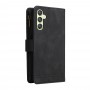 כיסוי עבור Samsung Galaxy A24 4G כיסוי ארנק / ספר - בצבע שחור
