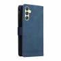 כיסוי עבור Samsung Galaxy A24 4G כיסוי ארנק / ספר - בצבע כחול