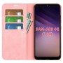 כיסוי עבור Samsung Galaxy A03 כיסוי ארנק / ספר - בצבע ורוד