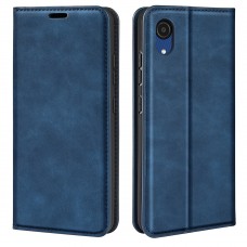 כיסוי עבור Samsung Galaxy A03 Core כיסוי ארנק / ספר - בצבע כחול כהה